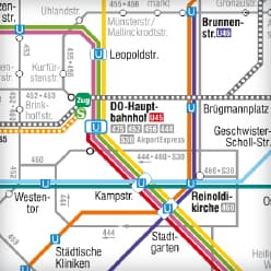 Linienplan Dortmund
