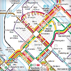 Linienplan Rhein-Neckar-Verkehr