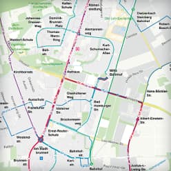 Linienplan Offenbach